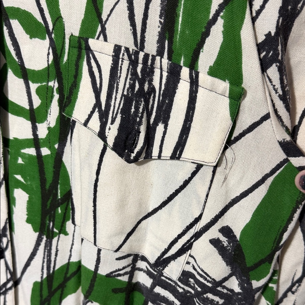 Betty Jackson Henri Bendel Vintage Viyella Wool Coat Jacket 10 Art Print White - Picture 10 of 14
